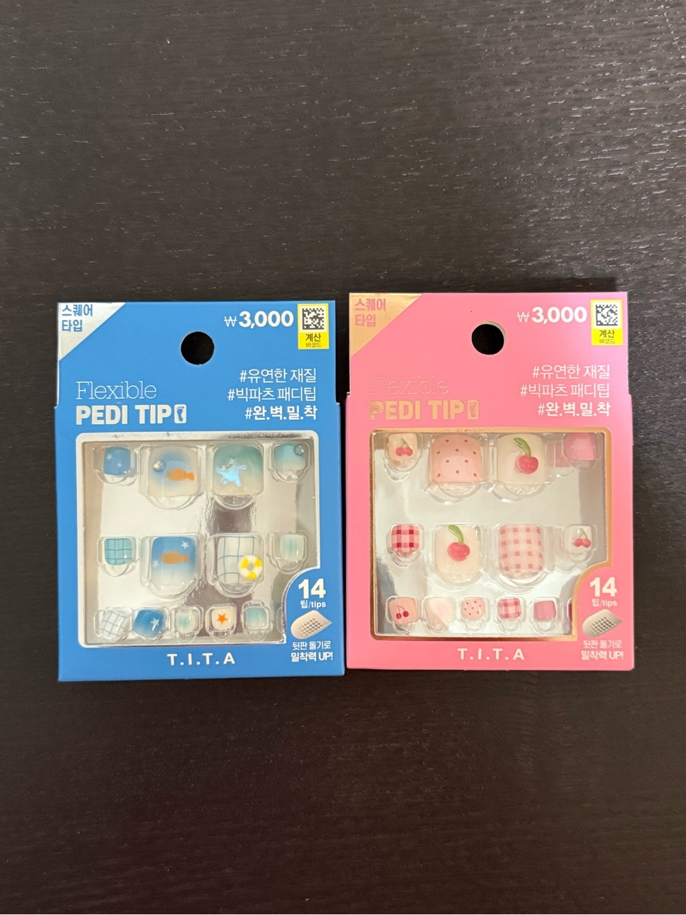 NWT Press-on pedicure bundle